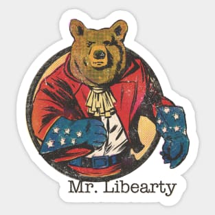 Mr. Libearty Sticker